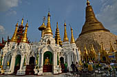 Yangon Myanmar. Shwedagon Pagoda (the Golden Stupa).  